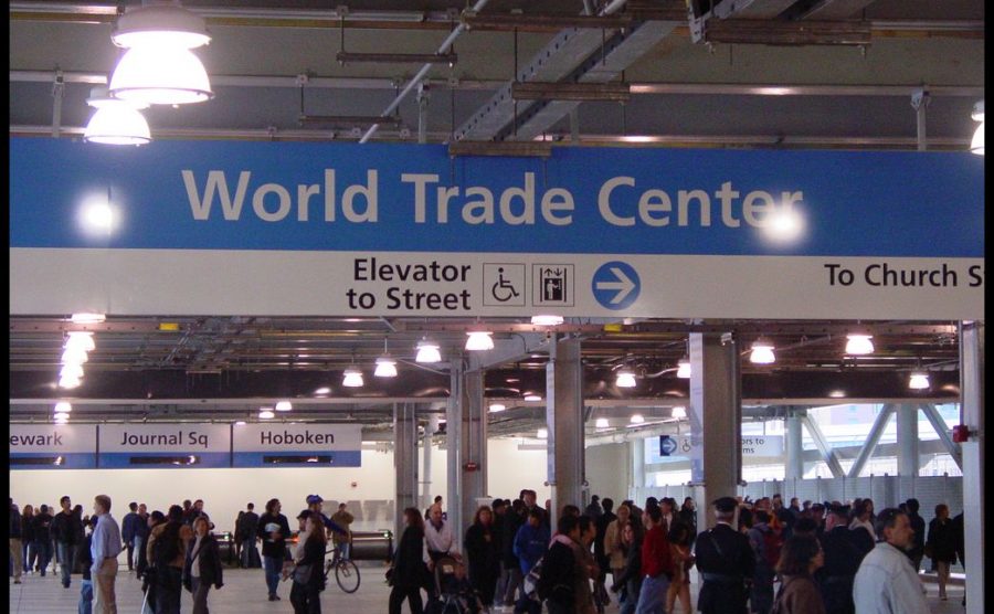 Canopy at World Trade Centre tube station